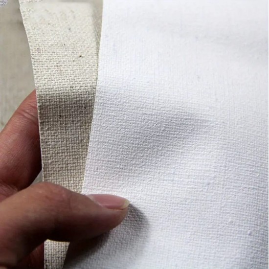 Canvas roll 2.10m*10m linen side white side - X CANVAS 420G